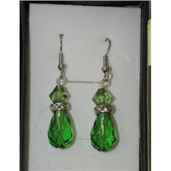 HAND CRAFTED SWAROVSKI CRYSTAL DROP EARRINGS