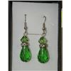 Image 1 : HAND CRAFTED SWAROVSKI CRYSTAL DROP EARRINGS