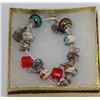Image 1 : PANDORA STYLE  HANDCRAFTED BRACELET  WITH KITTEN