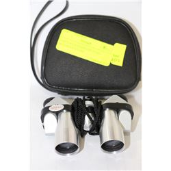 TASCO 8X20 STAINLESS STEEL MINI-BINOCULARS