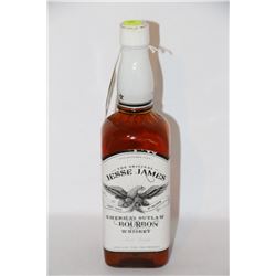 750ML BOTTLE OF JESSE JAMES BOURBON WHISKEY