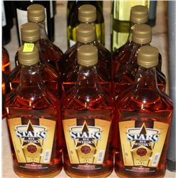 9 BOTTLES OF STARS RYE WHISKY
