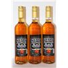 Image 1 : 3 BOTTLES OF STARS BLACK CANADIAN WHISKY