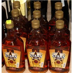 9 BOTTLES OF STARS CANADIAN RYE WHISKY