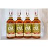 Image 1 : 4 BOTTLES OF RED STAG BOURBON WHISKEY HARDCORE