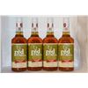 Image 1 : 4 BOTTLES OF RED STAG BOURBON WHISKEY HARDCORE