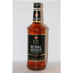 750ML BOTTLE OF RR ROYAL RESERVE CANADIAN RYE