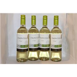 4 BOTTLES OF FRONTERA SAUVIGNON BLANC
