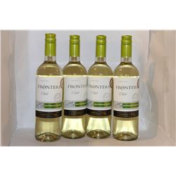 4 BOTTLES OF FRONTERA SAUVIGNON BLANC