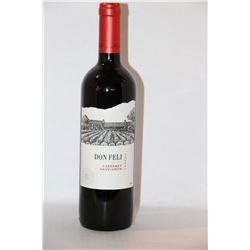 4 BOTTLES OF DON FELI CABERNET SAUVIGNON RED WINE