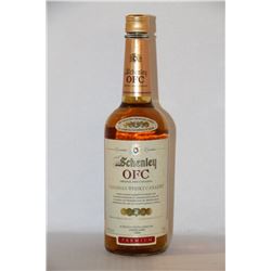 2 BOTTLES SCHENLEY CANADIAN WHISKY