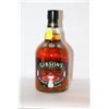 Image 1 : 750ML BOTTLE OF GIBSON'S  100th GREY CUP WHISKY