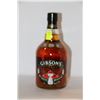 Image 1 : 750ML BOTTLE OF GIBSON'S  100th GREY CUP WHISKY
