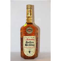 1.14L BOTTLE OF GOLDEN WEDDING CANADIAN WHISKY