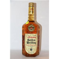 1.14L BOTTLE OF GOLDEN WEDDING CANADIAN WHISKY