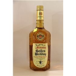 1.14L BOTTLE OF GOLDEN WEDDING CANADIAN WHISKY
