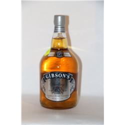 1.14L BOTTLE OF GIBSON'S STERLING CANADIAN WHISKY