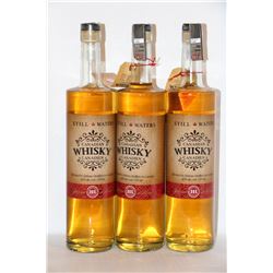 3 BOTTLES OF STILL WATERS CANADIAN WHISKY