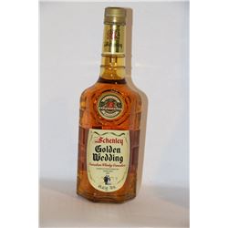 750ML BOTTLE OF SCHENLEY GOLDEN WEDDING WHISKY