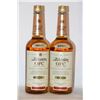 Image 1 : 2 BOTTLES OF SCHENLEY OFC WHISKY