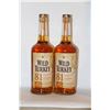 Image 1 : 2 BOTTLES OF WILD TURKEY BOURBON WHISKEY