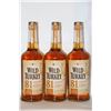 Image 1 : 3 BOTTLES OF WILD TURKEY BOURBON WHISKEY