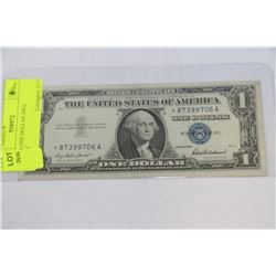 1957 US ONE DOLLAR BILL