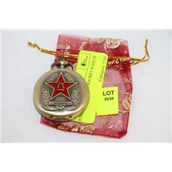 RUSSIAN RED STAR POCKET WATCH