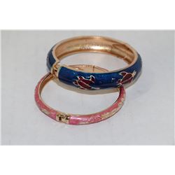 TWO UKRANIAN STYLE BRACELETS