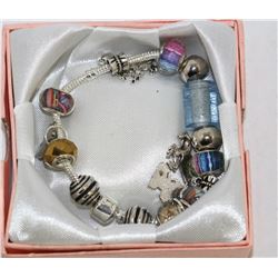 PANDORA STYLE MURANO GLASS BRACELET