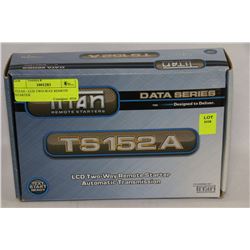 TITAN - LCD TWO-WAY REMOTE STARTER