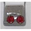 STERLING SILVER GEMSTONE EARRINGS