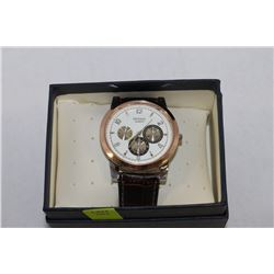 ROSRA MAN'S WATCH BROWN STRAP