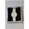 Image 1 : XIAN BEIN QUARTZ WOMEN'S WATCH WHITE STRAP