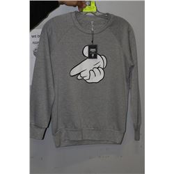 CROOKS AND CASTLES HOODIE BLACK SIZE MEDIUM