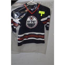 NEW NHL OILER'S JERSEY - SIZE 2T TO 4T