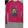 Image 1 : NEW "I LOVE MINIONS" HOODIE SIZE 14