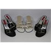 Image 1 : 3 PAIRS OF WOMENS SHOES