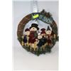 Image 1 : LARGE "LET IT SNOW" WREATH