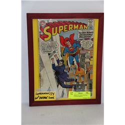 SUPERMAN #174 1960'S VINTAGE COMIC BOOK DISPLAY