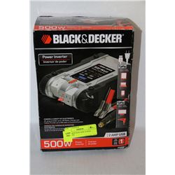 BLACK&DECKER 500W POWER INVERTER