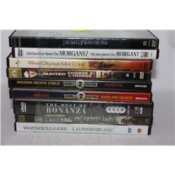 BUNDLE OF 10 DVD'S
