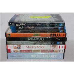 BUNDLE OF 10 DVD'S