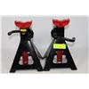Image 1 : PAIR OF 2-TON JACK STANDS