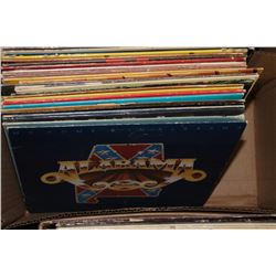BOX OF 25 RECORDS