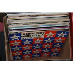 BOX OF 25 RECORDS