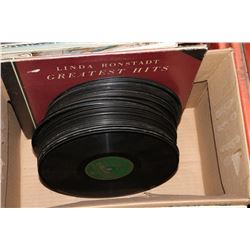 BOX OF 40 "75'S" & ONE RECORD