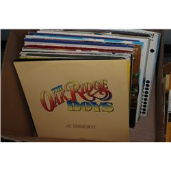 BOX OF 25 RECORDS