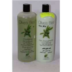 OLIVE'S BEST SHAMPOO & CONDITIONER SET