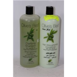 OLIVE'S BEST SHAMPOO & CONDITIONER SET